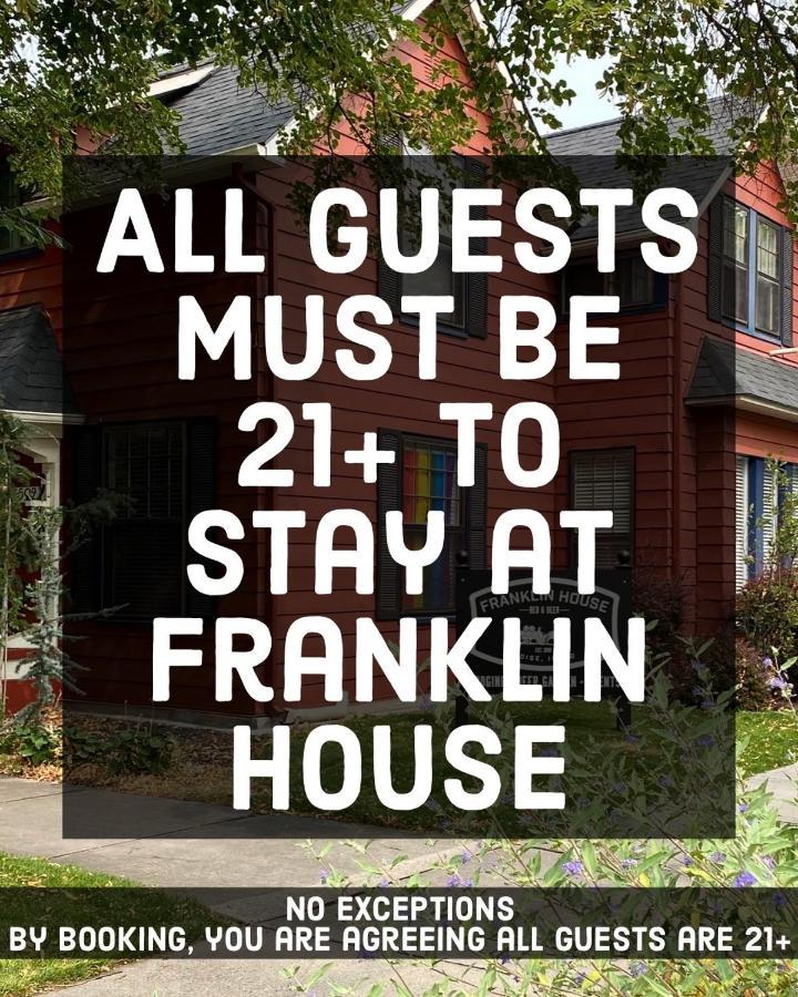 Bed and Breakfast Franklin House Бойсе Экстерьер фото